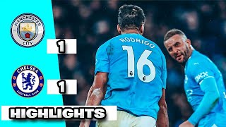 Manchester City vs Chelsea (1-1) | All Goals & Extended Highlights | Premier League 2023/24