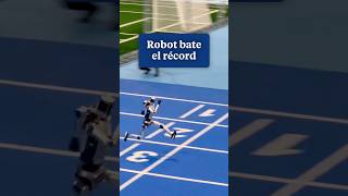 Un robot bate el récord de Usain Bolt 🤯
