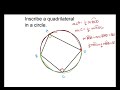 Exploring Shapes Inscribed in Circles