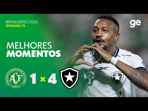Chapecoense-SC 1 x 4 Botafogo-RJ