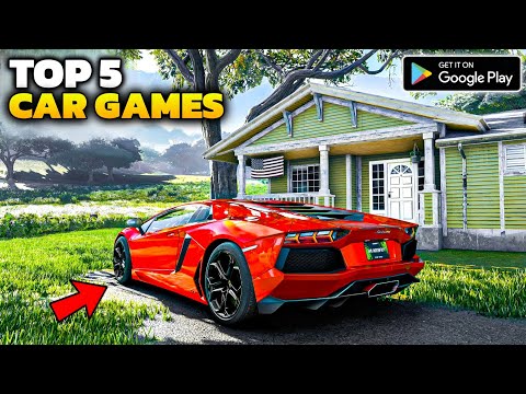 Top 5 Best Open World Car Driving Games For Android 2025 l Car Games mobile