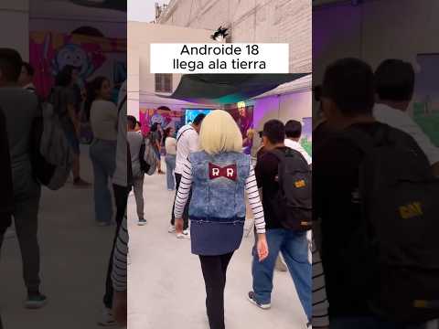 Androide 18 en la vida real #dragonball #dragonballz #goku