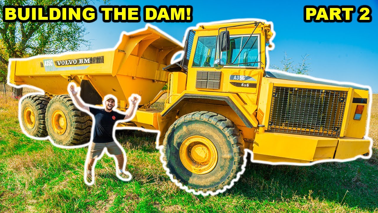 Building a GIANT 2 ACRE POND in My BACKYARD! (Part 2)
