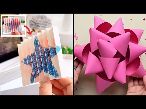 Easy and Creative Paper Crafts When You’re Bored | School supplies | miniature #diy
