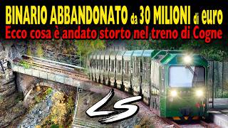 Il disastro della ferrovia mai entrata in funzione è costato 30 milioni, e ormai è distrutta
