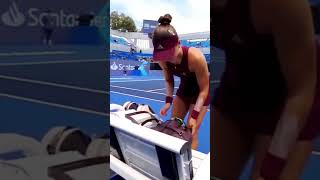 Iva Jovic vs Magdalena Frech. Salida a pista. QF. Guadalajara Open series 2026