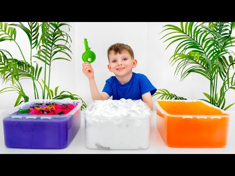 Cinco niños y divertidas aventuras de verano 🌺 Divertidos juegos al aire libre | Vania Mania ESP