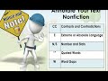 Exploring Nonfiction Notice and Note Techniques