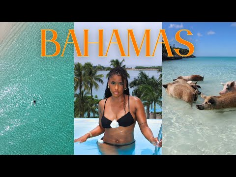 NOTRE INCROYABLE VOYAGE AUX BAHAMAS 🇧🇸 (fête, bateau, pigs island, restos de folie) | TRAVEL VLOG