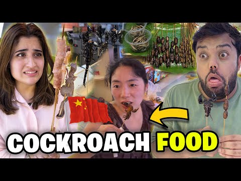 China Mein Cockroach aur Scorpion Kha Gaya 😱 | Try Not to Vomit Watching This Video 🤮