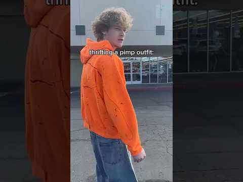 thrifting a pimp outfit #bradylxix