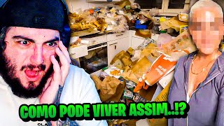 Kazzio reage a ACUMULADORES COMPULSIVOS  - ELA viveu assim por 4 ANOS