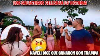 Nayeli no SOPORTÓ verlos celebrar y esto dijo. Los GANADORES de este partidos son los Galacticos.