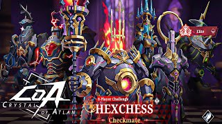 Mystrix Lv.60 vs HEXCHESS Boss Fight! Full Battle Guide | Crystal of Atlan GAME