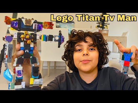 Aras LEGO dan TİTAN TV MAN UPRADED Yaptı ! #lego