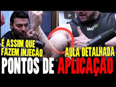 COACH FAMOSO ENSINA PONTOS DE APLICAÇÃO LOCALIZADA QUE OS FISICULTURISTAS FAZEM