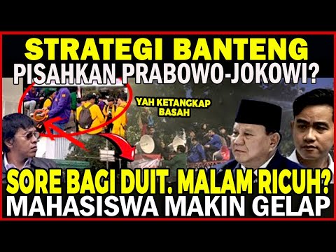 GEGER! DEMO INDONESIA GELAP DITUNGGANGI BANTENG? BONGKAR UPAYA MEMISAHKAN JOKOWI-PRABOWO!