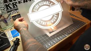 How To Start a Clothing Brand - Using a Vinyl Cutter and Heat Press
