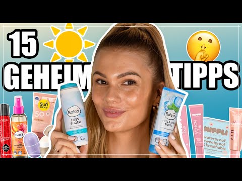 DROGERIE SOMMER GEHEIMTIPPS 🤫 Keine Stinkefüße, Mückenstiche, Make Up uvm. I Cindy Jane