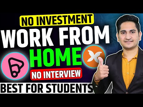 Work from Home Jobs No Experience 2024🔥🔥Online Jobs at Home, Part Time Jobs Students, No Interview