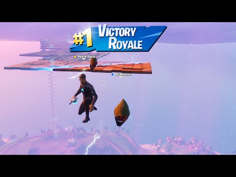 We Built a Invisible Skybase while being Invisible in Fortnite!