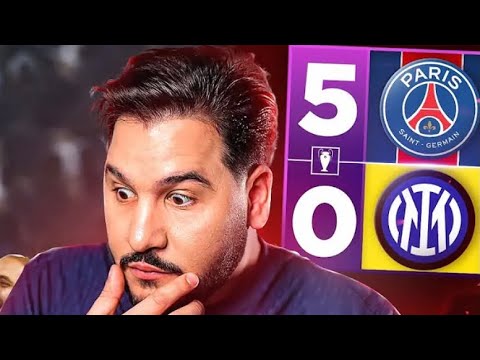 باريس يفضح الإنتر 🤯 رد فعل محمد عدنان على النهائي 🔥
