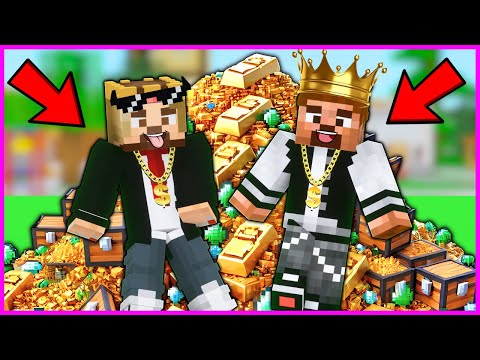 HAVALI ZENGİN VE FAKİR ÇOK ZENGİN OLDU! 😱 - Minecraft