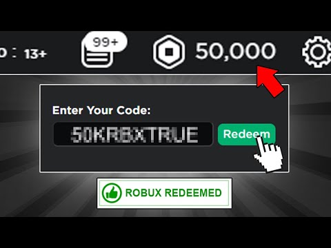Free 400 Robux Code 07 2021 - how to get 50 robux free 2020