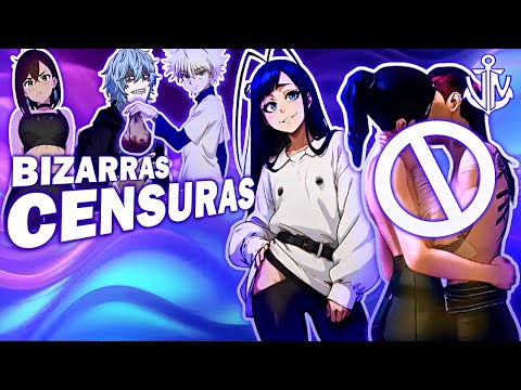 Censuras mais TOSCAS / POLÊMICAS dos Animes (Parte 2) 🚫 💢