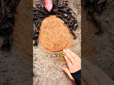 Changf Trai tạo Bức Tranh từ Cát và Lá Cây khô