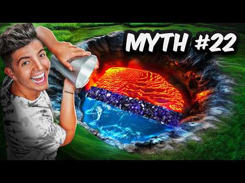 Busting Minecraft Myths In Real Life!