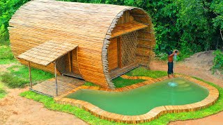 Building Jungle Villa and Swimming Pool With Décor Private Living Room