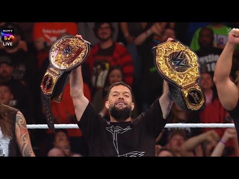 Breaking News! Finn Balor Win Undisputed Championships After 8 Year In  RAW.