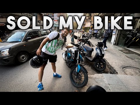 I sold my first bike 😭