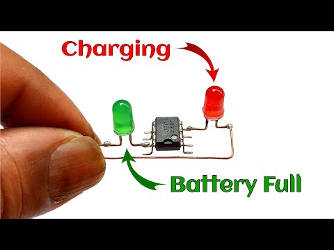How To Make 3.7V Automatic Battery Charger