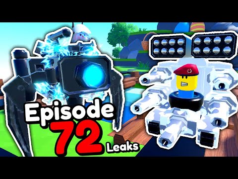 EPISODE 72 (PART 1) UPDATE LEAKS!! (Toilet Tower Defense)
