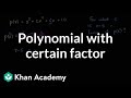 Understanding Polynomial Factors