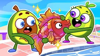 Magic Fish Rescue! 🐟✨ | Funny Adventure Cartoon with Pit & Penny Learn and Grow 🥑