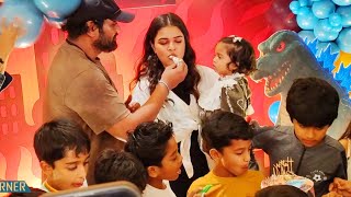 మంచు మనోజ్ కొడుకు బర్త్ డే పార్టీలో కూతురుతో ఎలా ఆడుకుంటున్నాడో చూడండి | Manoj Son Bday Party