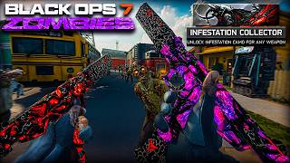 I FINALLY Unlocked the INFESTATION Camo in Black Ops 7 Zombies!