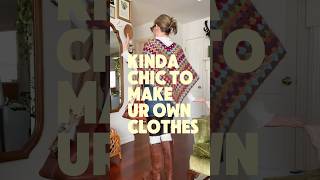 kinda chic to crochet your own clothes #crochettutorial #crochettube #crochetpattern