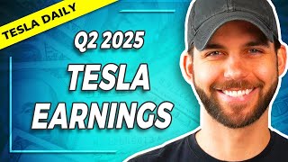 Live: Tesla Q2 Earnings Report Coverage & Analysis (Q2-25)
