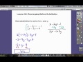 Rearranging Equations and Functions