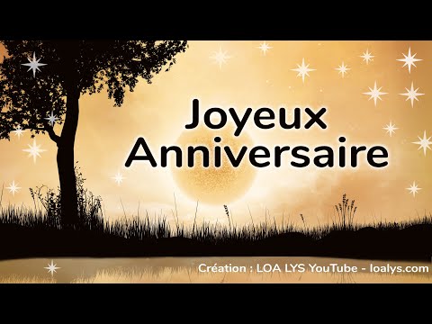 Joyeux Anniversaire - jolie carte pour une personne géniale #cartejoyeuxanniversaire