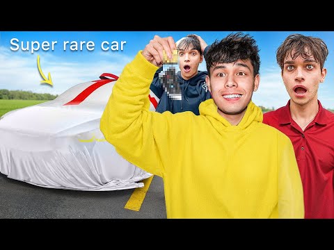 My Best Friends React to My NEW Super Rare Car!