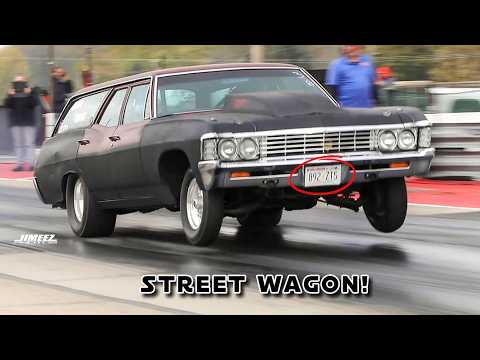 IRON GIANT: '67 CHEVY BEL AIR WAGON 496CI BBC, STOCK SUSPENSION, AND 5500 LBS OF RAW POWER!