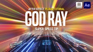 After Effects Free Plugin Easy GodRays Tip Super Speed Tutorial