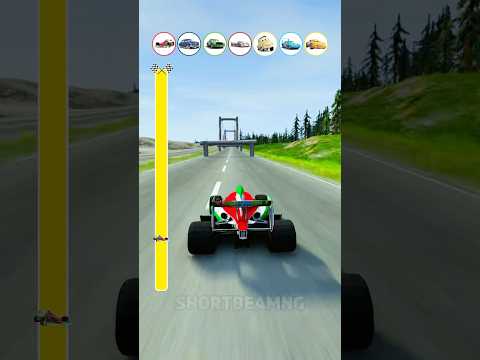 Log Traps VS Pixar Cars Part 4 🥶 #beamngdrive
