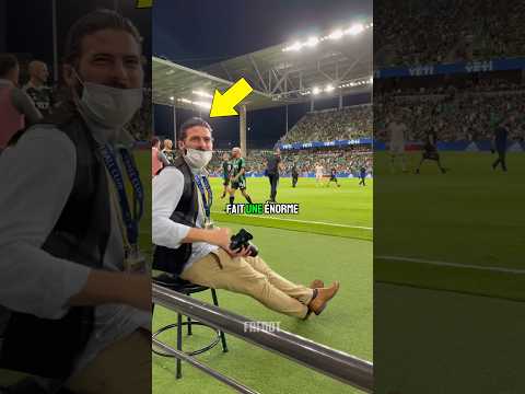 Quand un photographe défie un footballeur… mauvaise idée ⚽😬