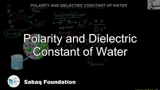 Polarity and Dielectric Constant of Water